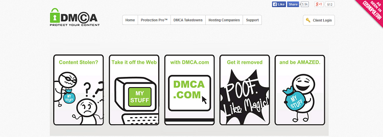 شکایت DMCA دزدی محتوا وب سایت